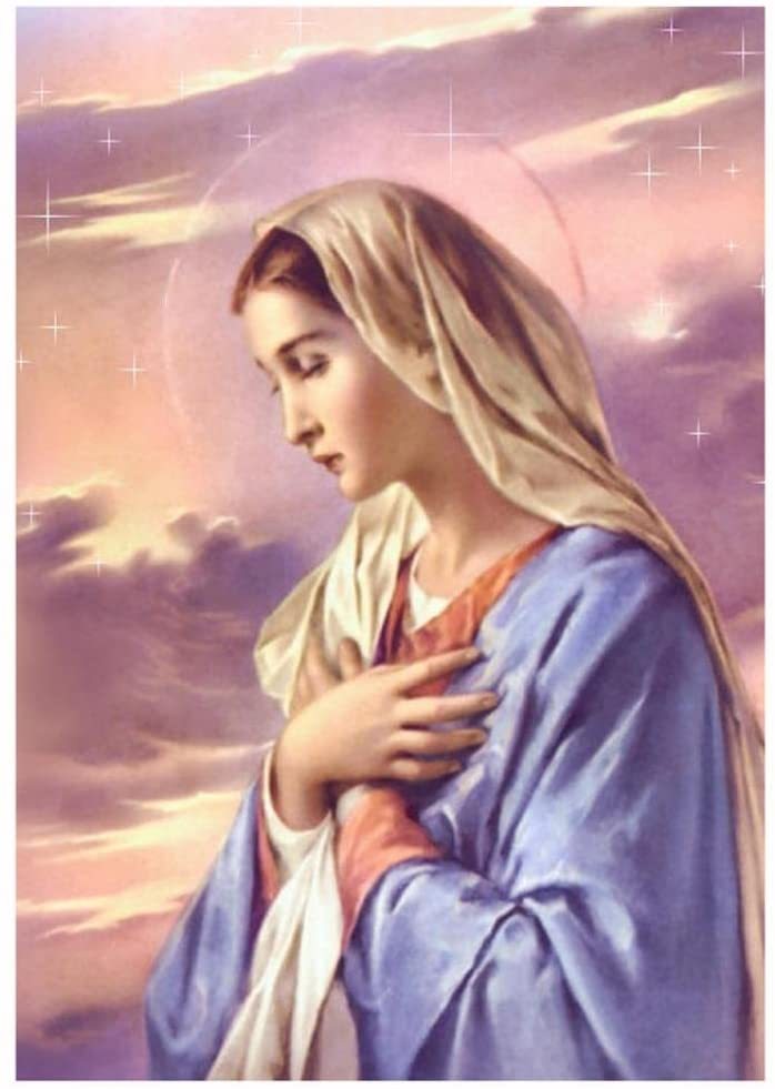 Broderie Diamant Ronde – Mère et Enfant