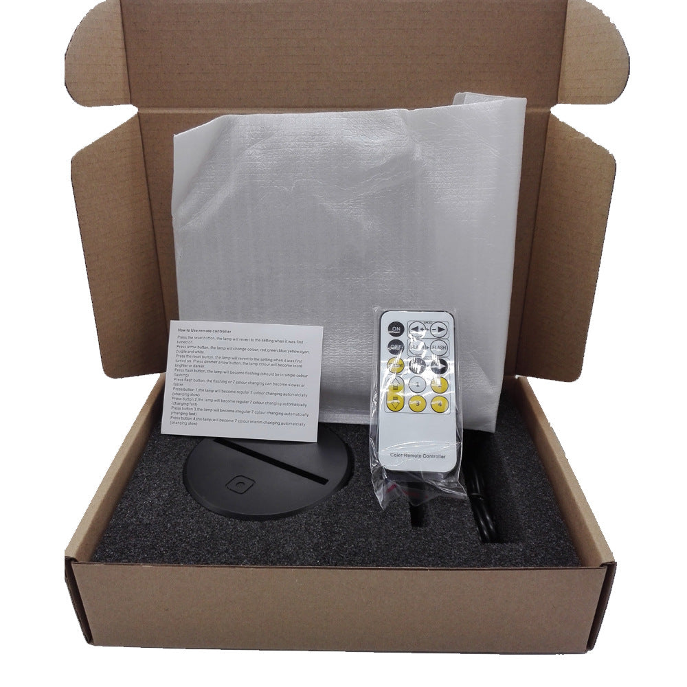 Lampe 3D Tactile Multicolore – Jésus-Christ