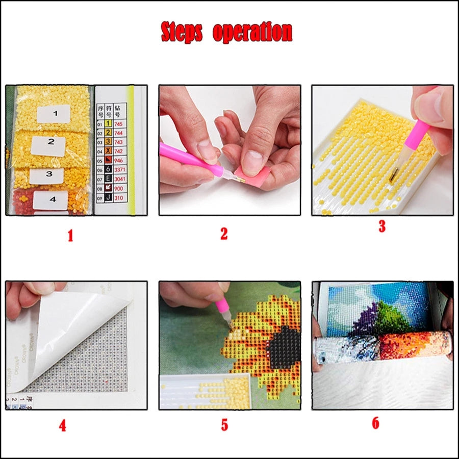 5DIcône du Christ en peinture diamant (Diamond Painting)