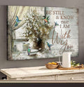 Affiche sur Toile – Jésus-Christ & Colibri « I’m With You »