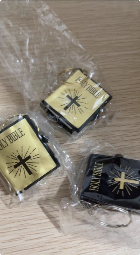 Collier Chrétien en Acier Inoxydable – Croix & Versets Bibliques