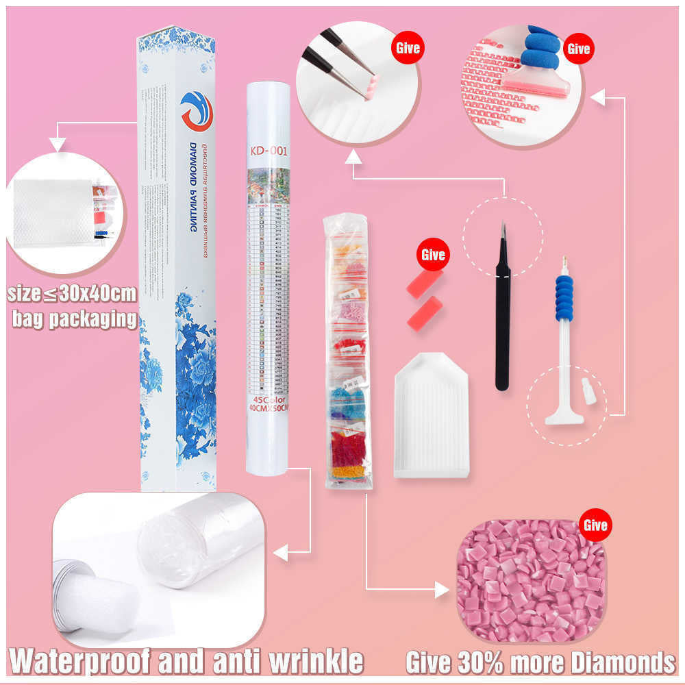 Livre Mosaïque Jésus – Peinture Diamant 5D DIY (Paysage)