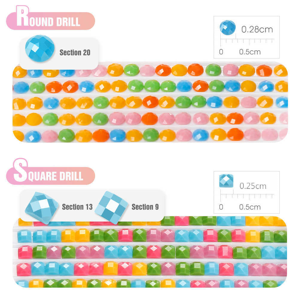 Mosaïque Brodée DIY – Jésus-Christ (Diamants Carrés ou Ronds)