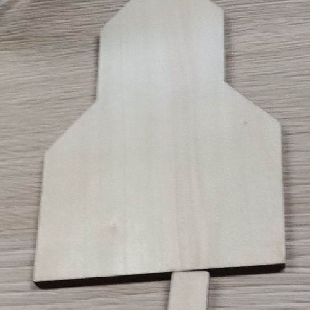 Ensemble en Bois – Plateau & Pendentifs Jésus-Christ (4 pièces)