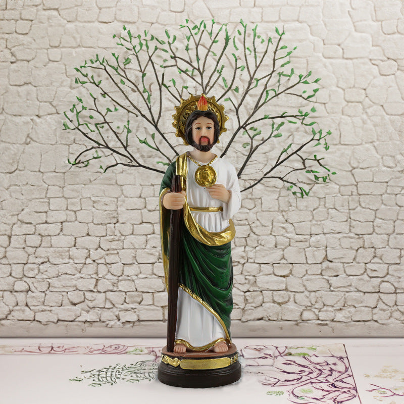 Figurines Religieuses en Résine – Vierge Marie & Naissance de Jésus